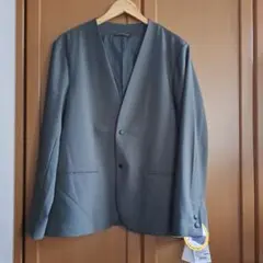 メンズ　ストレッチジャケット　カーキ