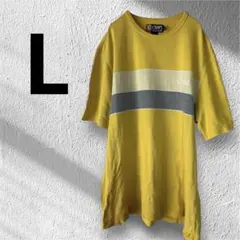 海外古着CHAPS Ralph Laurenイエロー Tシャツ L