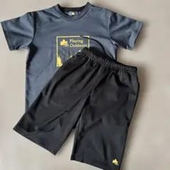 outdoor セットアップ Tシャツ＆半ズボン150cm