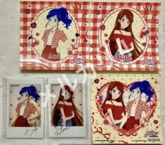 アイカツ！ Girly RED キャラナップ ステッカー 霧矢あおい 紫吹蘭