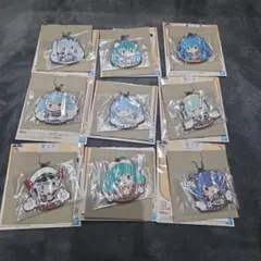 と*。様 一番くじ　雪ミク　R賞 ラバーチャーム　まとめ売り