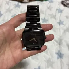 NIXON ブラック スクエア 時計
