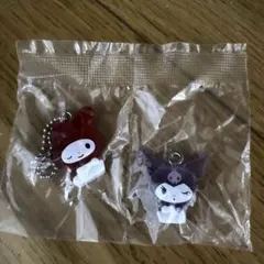 マイメロディ&クロミ　サンリオキャラクターズ　なかよしドロップチャーム