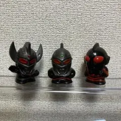 ウルトラマン　ダーク３体セット　フィギュア　指人形