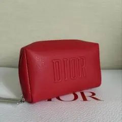 Diorノベルティ ポーチ レッド