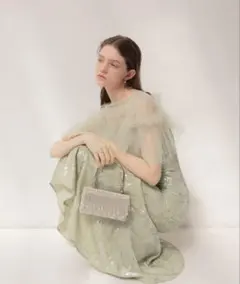 [Leja]マーメイドドレス(ヘアアクセサリー付き)