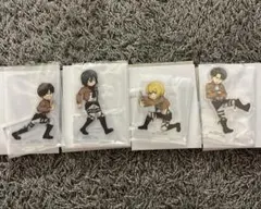 進撃の巨人 一番くじアクリルスタンド 4体セット