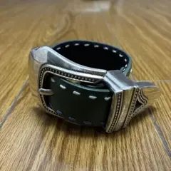 TOGA PULLA レザーバングル ブレスレット レザー トーガ グリーン