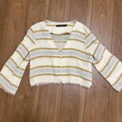 ZARA BASIC 長袖カーディガン Mサイズ