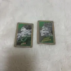 僕のヒーローアカデミア 箔押しクリアカードコレクション 緑谷出久 2枚セット