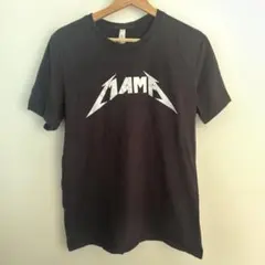 MAMAロゴ 黒 Tシャツ　BELLA CANVAS 半袖