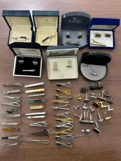 アンティーク 骨董品 コレクション 自衛隊 ネクタイピン カフス