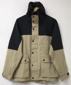 G101 GU メンズ マウンテンパーカー XS ブラック×ベージュ