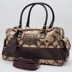 【COACH】Signature Boston Bag Y2K F10392のサムネイル