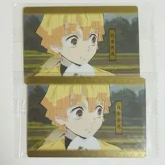 鬼滅の刃 善逸 我妻善逸 ウエハース カード