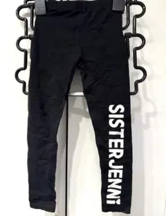 sister jenni ジェニィ120 スパッツ レギンス 黒 ブラック 美品