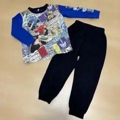男の子　120 パジャマ　裏起毛トレーナー　仮面ライダー　光るパジャマ