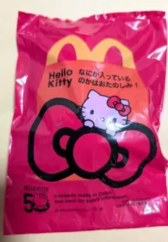 ハローキティ マクドナルド ハッピーセット 未開封 WH-07 ピンクエプロン