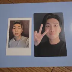 BTS RM 公式 カード ２枚