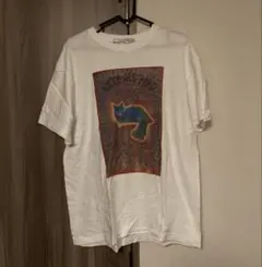 希少　レア　不思議の国アリス　Tシャツ　猫　サイケ　ウィーアーオールマッド