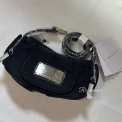 新品★即日発送　Matin Kim ブラック ナイロン ショルダーバッグ
