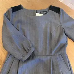 nano・universe(ナノ ユニバース) ピンストライプワンピース