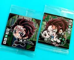 鬼滅の刃 ディフォルメシールウエハース 【竈門炭治郎】 2枚セット