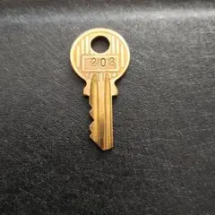 ルイヴィトン キーのみ 203番 1本 パドロック 南京錠 カデナ