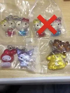 【サンリオキャラクターズ 】なかよしドロップチャーム