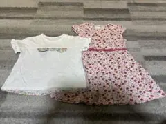 ワンピース・Tシャツセット　100センチのサムネイル
