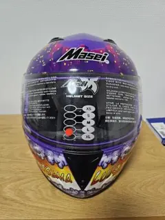 Masei フルフェイスヘルメット グラフィック 新品未使用Lサイズのサムネイル