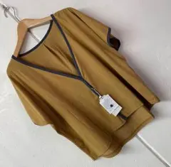 オーバーサイズフレンチカーディガン　キャメル