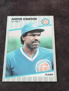 383 Andre Dawson Fleer ベースボールカード