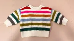 babyGAP ボーダー柄 ベビーセーター 6-12ヶ月