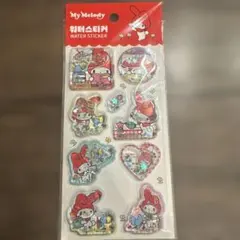 【韓国限定】マイメロ　ウォーターシール