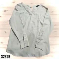 AZUL by moussy アズール クリーム色 長袖シャツ 3282のサムネイル