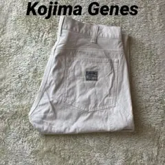 【極美品】児島ジーンズ カラーネップペインターパンツ W34 ホワイト 日本製のサムネイル