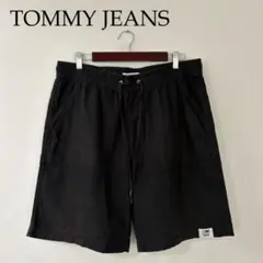 TOMMY JEANS ショートパンツ ハーフパンツ リネン イージーパンツ