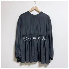 【新品】 LUCA ルカ ギャザー レーヨン チュニック ブラウス Fのサムネイル