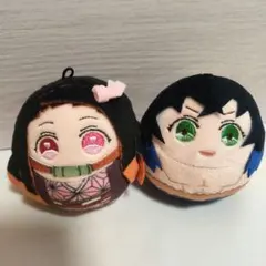 コロこっと おき上がりくっつき ぬいぐるみ VOL.1鬼滅の刃 伊之助　禰豆子