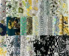 リバティ生地 ハギレ 10cm角×30枚 （10-10)匿名取引