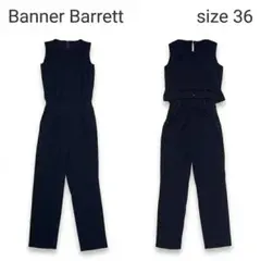 バナーバレット【36】バックオープン オールインワン サロペット レーヨン混のサムネイル