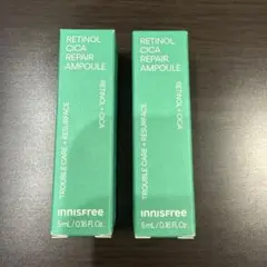 【新品】イニスフリー レチノール シカ リペア セラム 5ml 2個セットのサムネイル