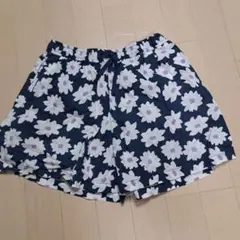 UNIQLO キッズ用XL 花柄 半ズボン