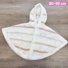 【お値下げしました❁⃘新品未使用品】gelato pique♥ポンチョ/80-90
