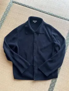 COS ブラック カーディガン XL