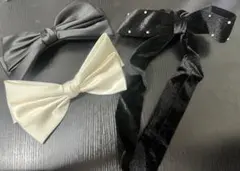 リボン ヘアゴム ヘアクリップ バレッタ