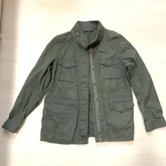 オリーブグリーン ミリタリージャケット