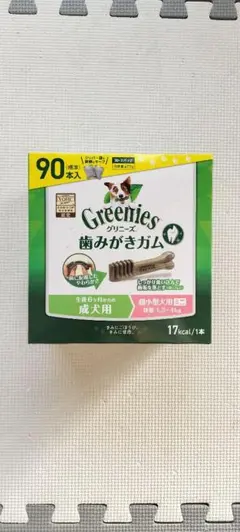 グリニーズ プラス 成犬用 超小型犬用 ミニ 体重 1.3-4kg 90本のサムネイル