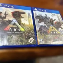 PS4 ARKサバイバルエボルブドと　アルティメットサバイバーエディション2枚